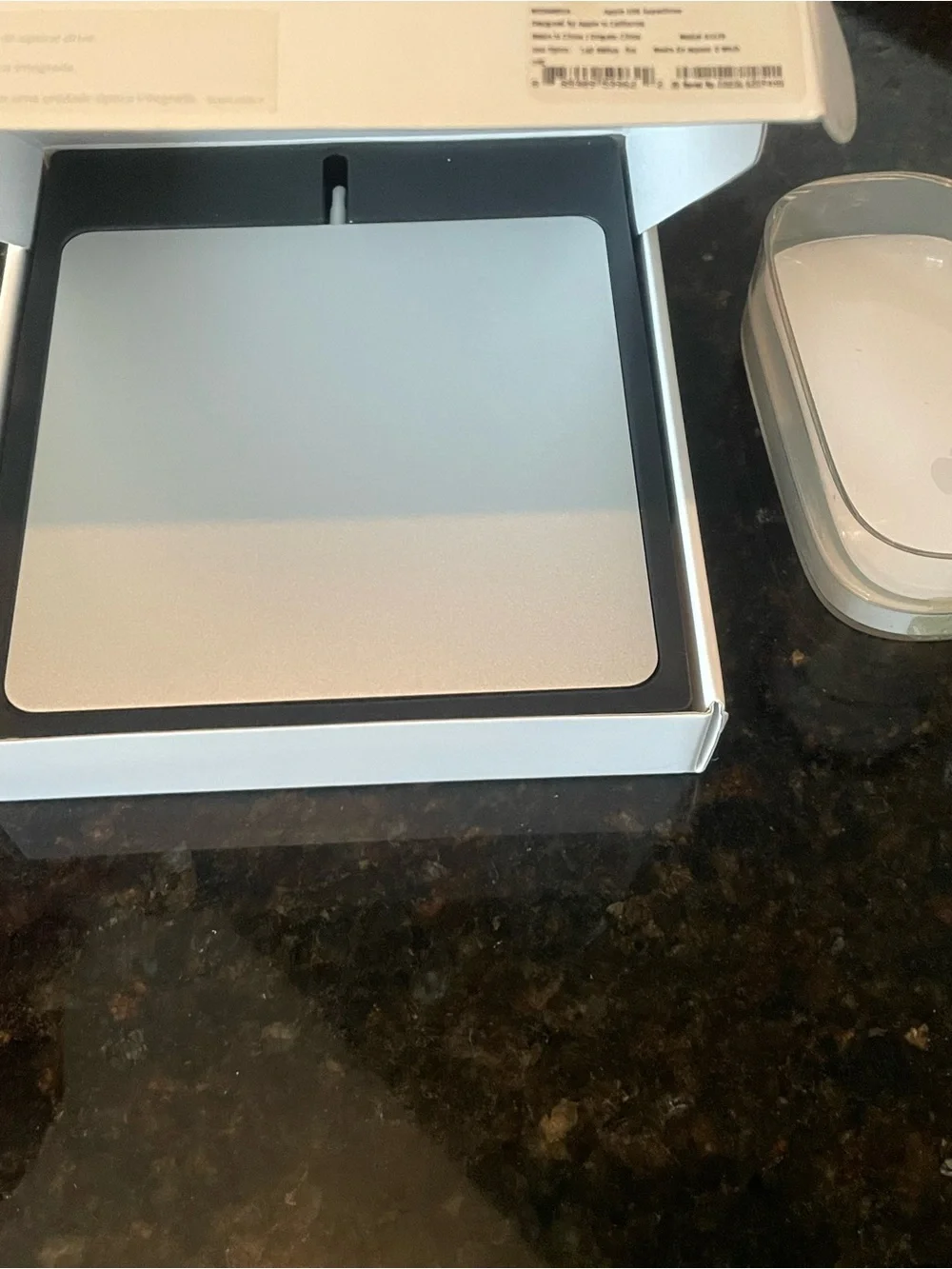 Apple White Magic Mouse with USB SuperDrive and White Cable 3 items bundle